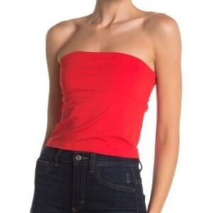 BP Red Tube Top Size L NWOT
